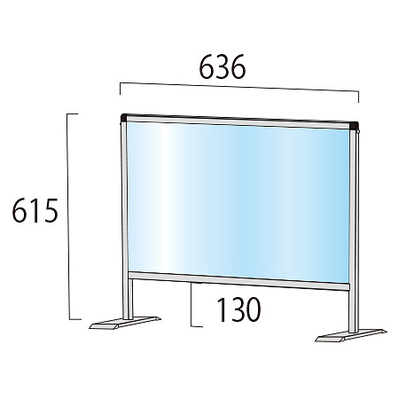 ■450×600(通常タイプ) 寸法図