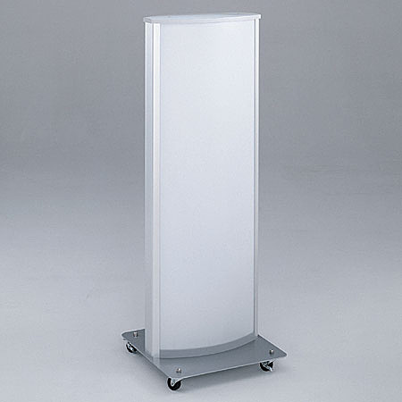 ■ADO-800T-LED・シルバー本体写真。※板面のデザインは含まれておりません。