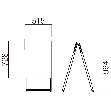 ■Aサイン Aエース B2 図面情報