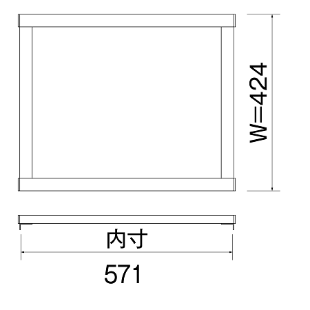 ■寸法図（A1・片面用）