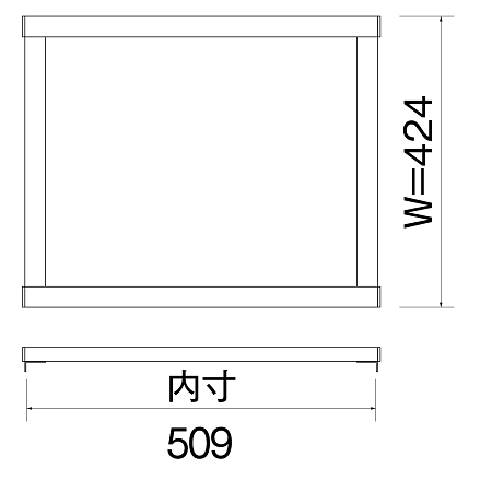 ■寸法図（B2・片面用）