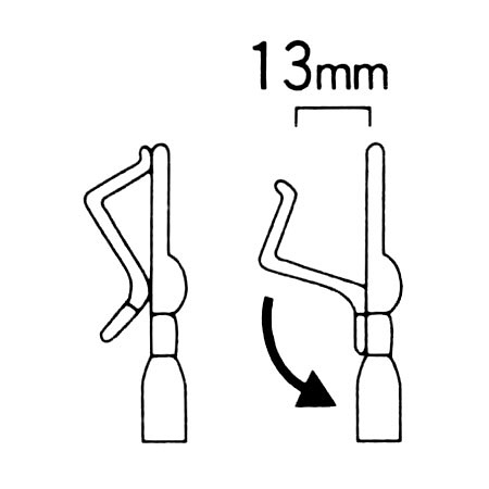 ■図面／クリップスタンド(丸ベースタイプ)