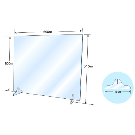 ■窓なしタイプの寸法図