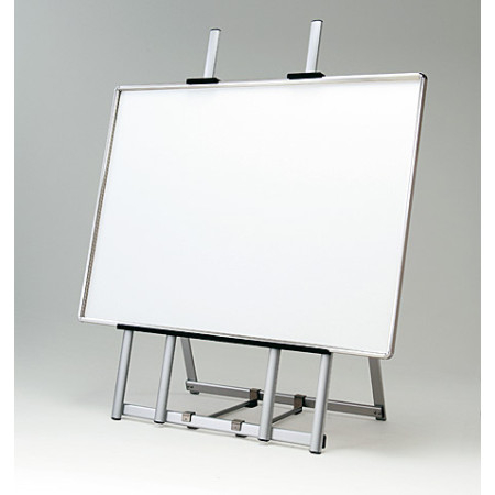 ■パネル押え、スライドストッパー付（後方ノブ回転締）■下側のパネル受けは左右別々に上下させることも可能です