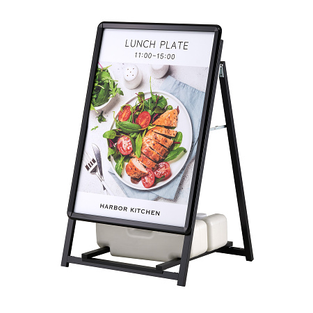 ■PG-AサインA1設置事例(※ウエイトカラーはホワイトです)