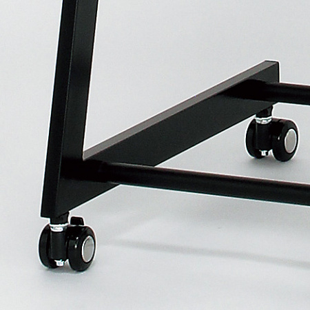 ■スチールの脚部でガッチリ丈夫な3列タイプのパンフレットスタンド