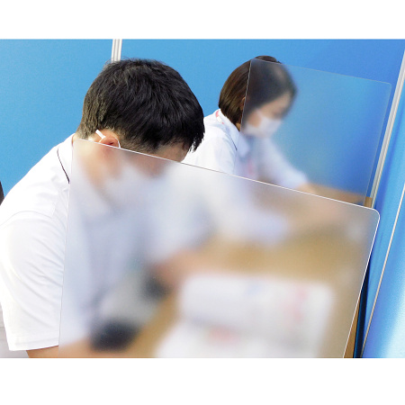 ■すりガラス調 設置事例(サイズは商品仕様でご確認ください)