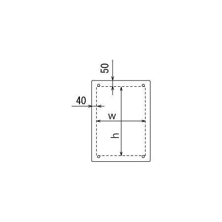■用紙寸法 標準仕様（タテ設置）