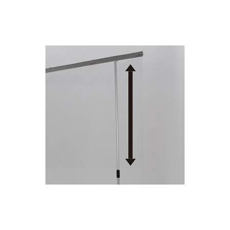 ■ポールの伸縮が可能