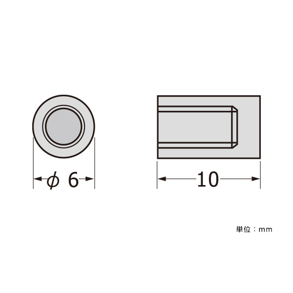 パネルフィクス バー φ6