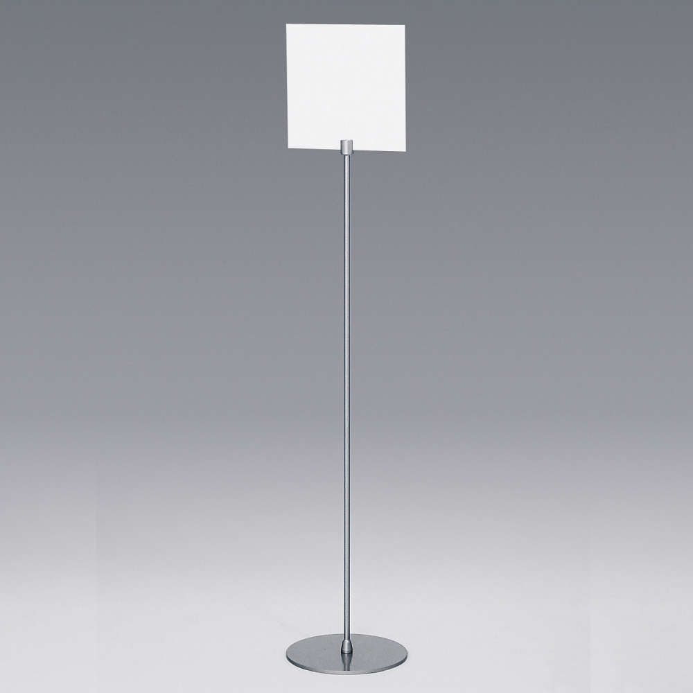 白無地板付きサインスタンド