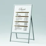 ポスタースタンド アルモード 2876 片面 B2 シルバー (2876(B2))