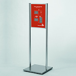 サインスタンド 屋内用 両面 A3タテ 2704