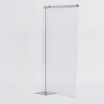 スタッキング式卓上パーテーション 4356 高さ900mm ビニール寸法450×915mm