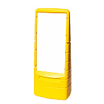 マルチポップサイン 白無地面板付