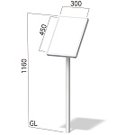 1本脚エッグ&キューブ BLタイプ