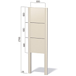 大型タワーサイン インフォメックス Cタイプ