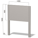 2本脚野立看板 インフォメックス C スタンダードタイプ