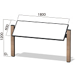 リサイクルウッド和風サイン オスロ RWGタイプ