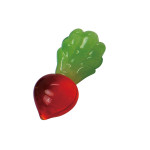 硝子箸置 野菜(あかかぶ)  (W08954)