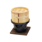 点心セイロ 水入用美コンロセット φ15cm  (W20185)