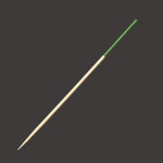 彩り竹丸串(50本入)太 15cm 緑  (W21694)