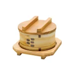 陶器・みやこセイロセット (身・蓋・台・竹ス)  (W26440)