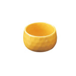 黄釉三ツ足珍味入(大)  (W26671)