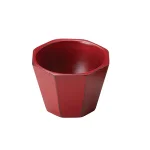 木製八角珍味入 根来  (W26685)