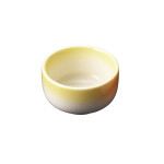 お碗型珍味入 黄吹  (W26741)