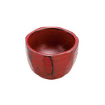 木製角丸珍味入 根来  (W26876)