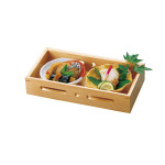 木曽杉・京彩料理箱  (W27402)