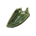 京野菜小皿(伏見唐辛子)  (W27866)