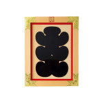 縁起祝額25号大入(白木)金具付  (W43352)