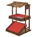 卓上演出販売台 片面(数奇屋焼仕上)  (W43470)