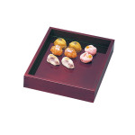 溜塗菓子番重(小)  (W44122)