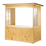 屋外用販売屋台 EY-1800S  (W55300)
