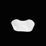 クックペーパーカップ 小判(小)白 500枚入  (W63150)