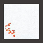 5寸グルメ敷紙  紅葉  (100枚入)  (W64754)