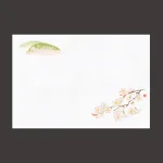 尺1お手元まっと 花景色 桜  (100枚入)  (W64962)