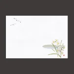 尺1お手元まっと 花景色 水仙  (100枚入)  (W64969)