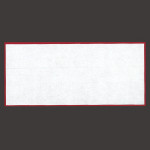 貼り合わせ 紅白懐敷 長角(小) (100組入)  (W65762)