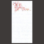 四季 包み焼き紙 桜 (100枚入)  (W65809)