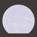 尺3半月懐石まっと 藤色  (100枚入)  (W65912)