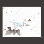 4x5寸花風情 朝顔  (100枚入)  (W65971)