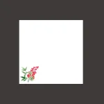 ミニ耐油天紙 南天 (100枚入)  (W66364)
