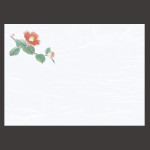 尺3雲竜和紙懐石まっと 花彩(はなさい) 椿  (100枚入)  (W66437)