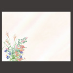 尺3四季彩まっと 花雅(はなみやび) 秋草  (100枚入)  (W66456)