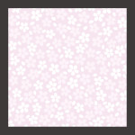 4寸花小紋敷紙 さくら  (100枚入)  (W66499)