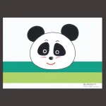 尺3お子様まっと  パンダ  (100枚入)  (W66520)